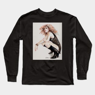 Fashion Girl #14 Long Sleeve T-Shirt